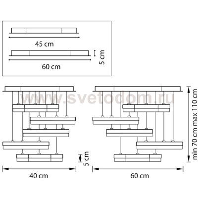 Подвесной Lightstar 763463 UNITARIO