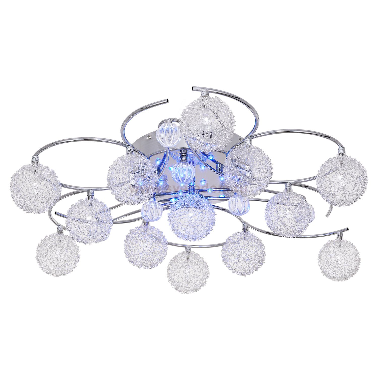 Светильник ЭкономСвет 7658/13CR RC WTBLLED