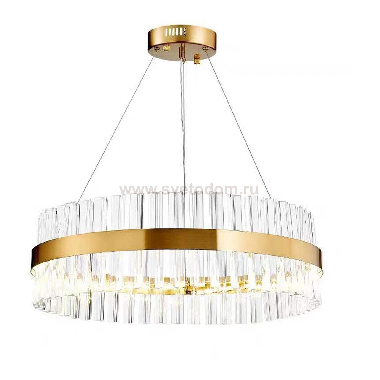 Подвес ЛИРА золото d60 h120 Led 38W (3000K) Kink light 7660,33