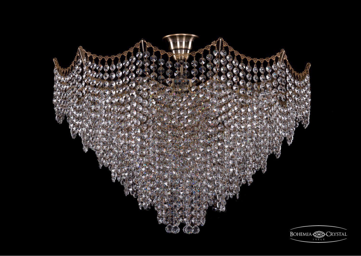 Люстра хрустальная Bohemia Ivele 7707.13.Pa