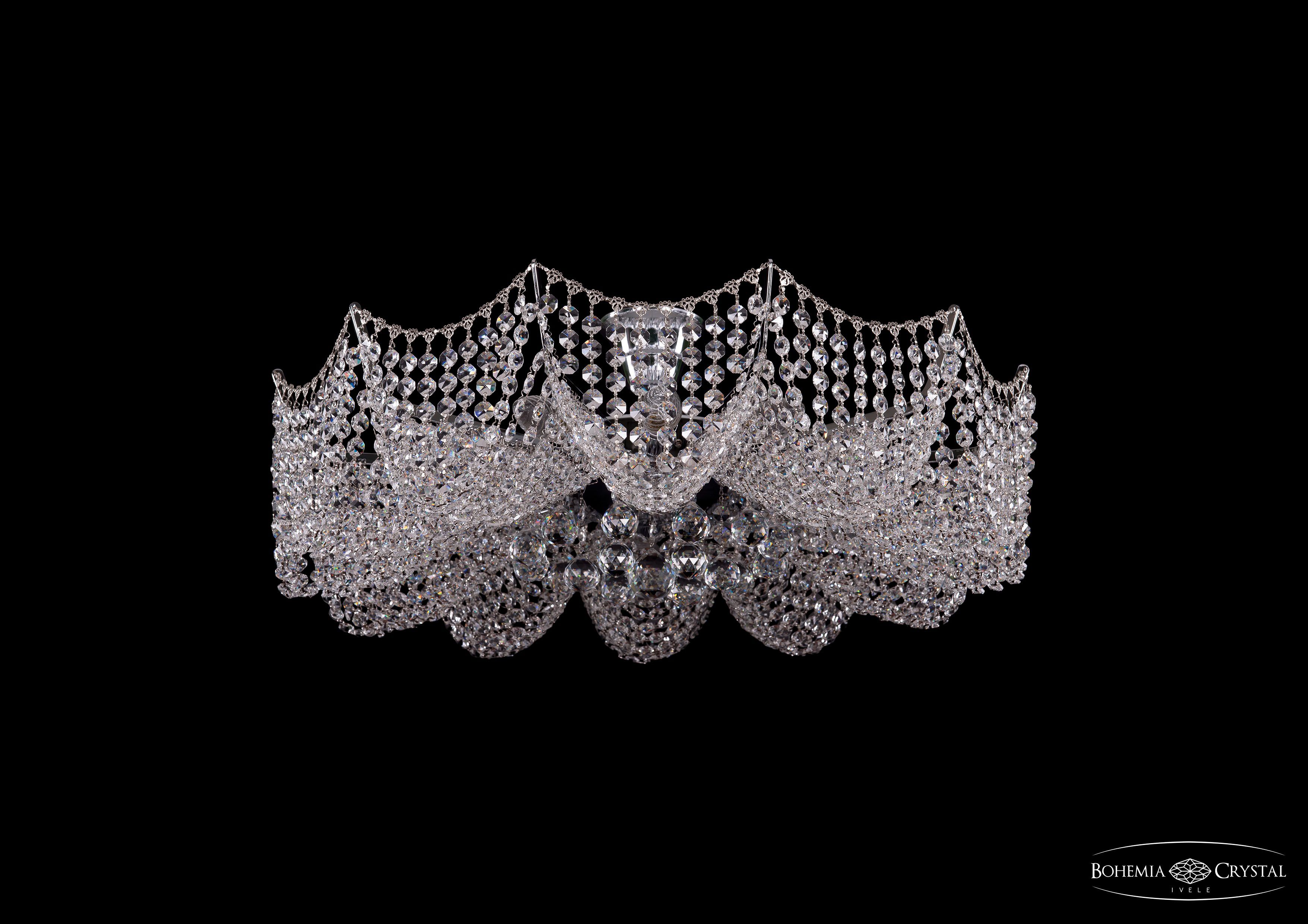 Люстра хрустальная Bohemia Ivele 7708/12/Ni