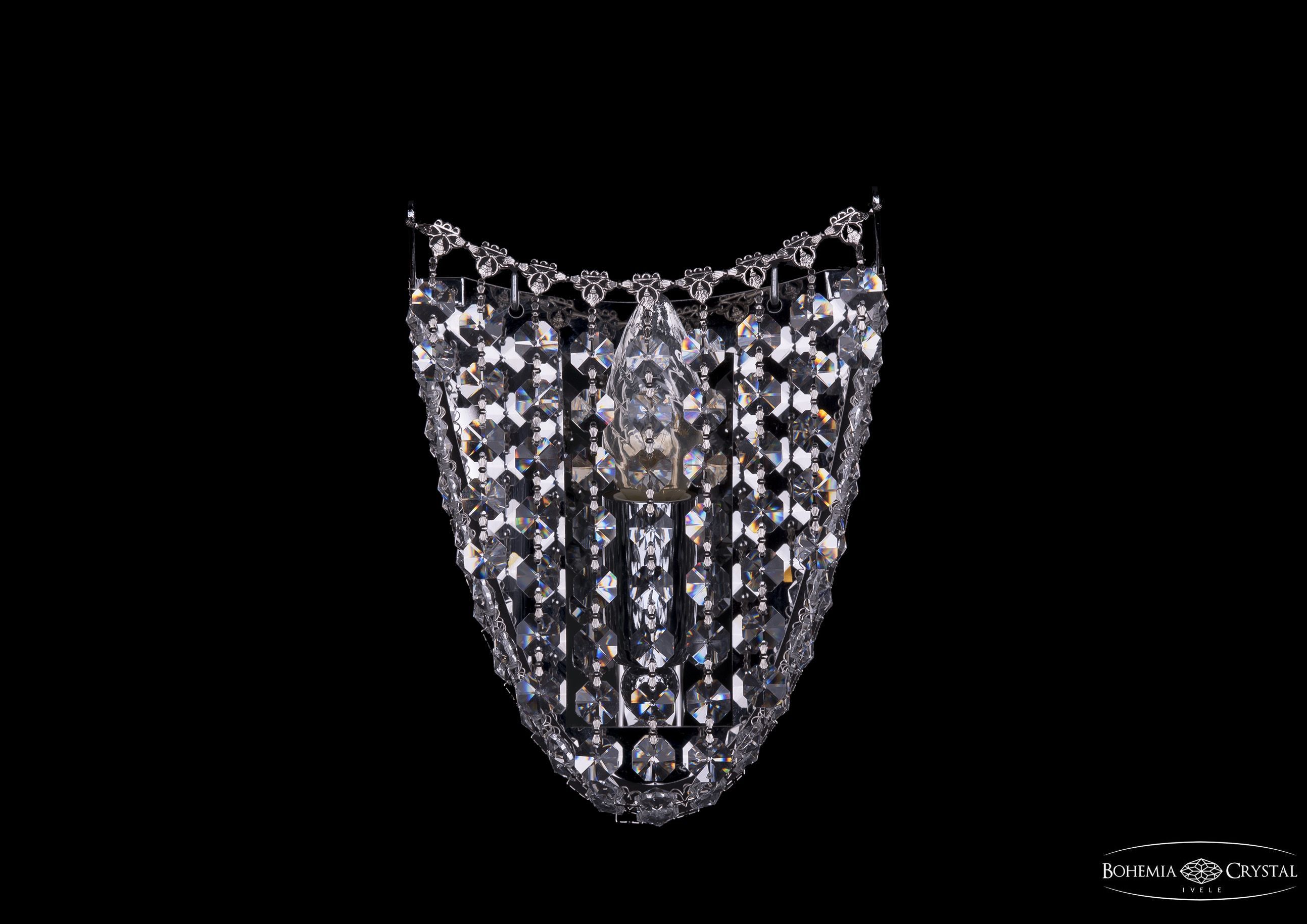 Светильник настенный бра Bohemia Ivele 7708/1/S/Ni