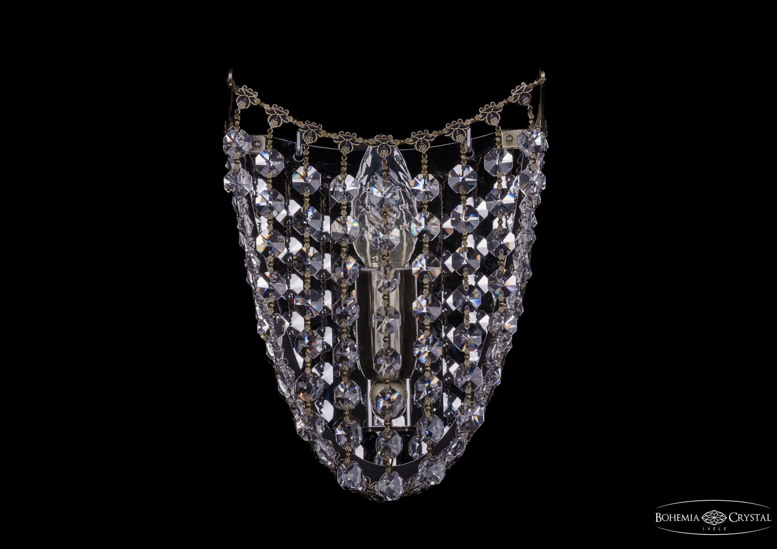 Светильник настенный бра Bohemia Ivele 7708/1/S/Pa