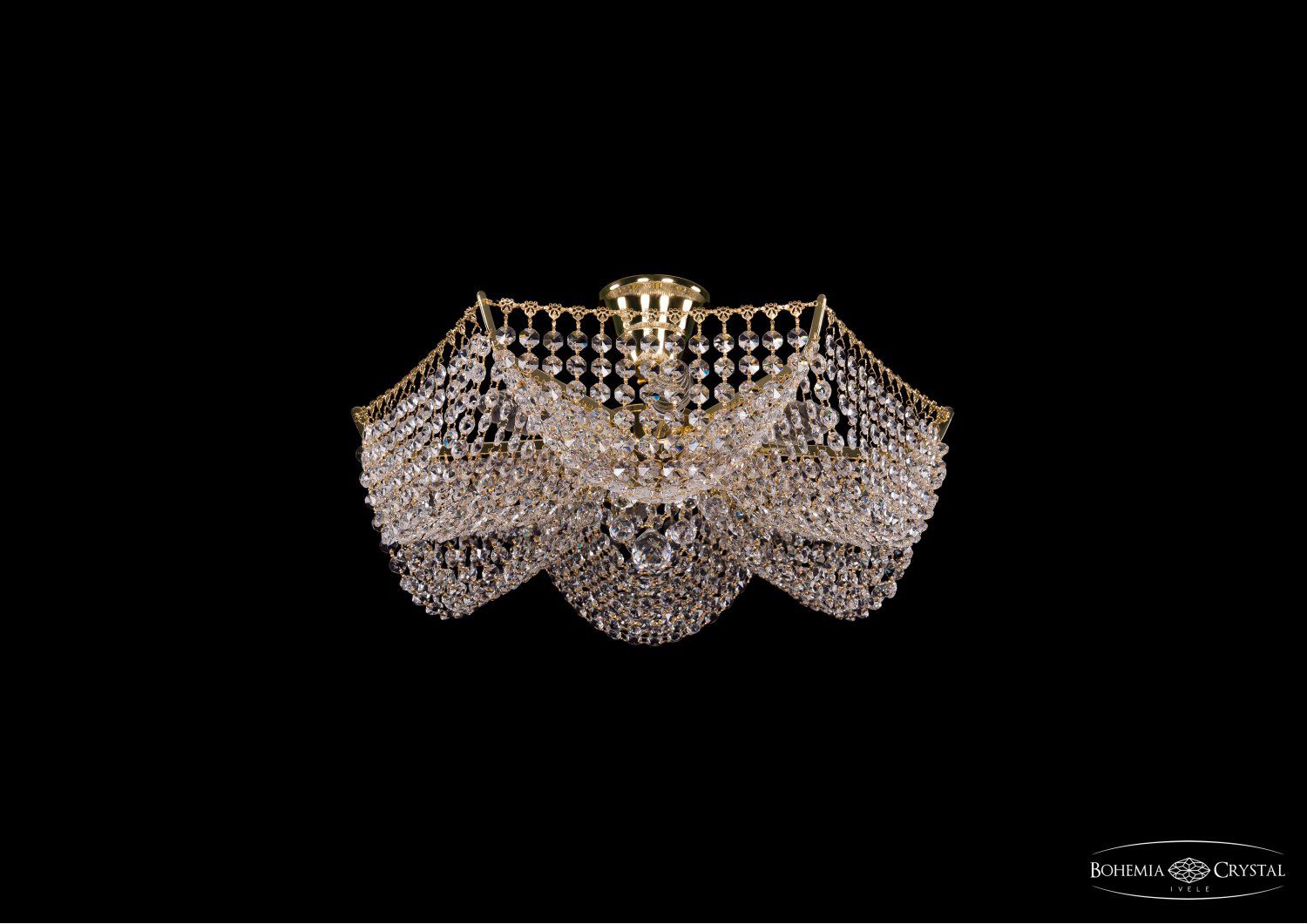 Люстра хрустальная Bohemia Ivele 7708.6.G
