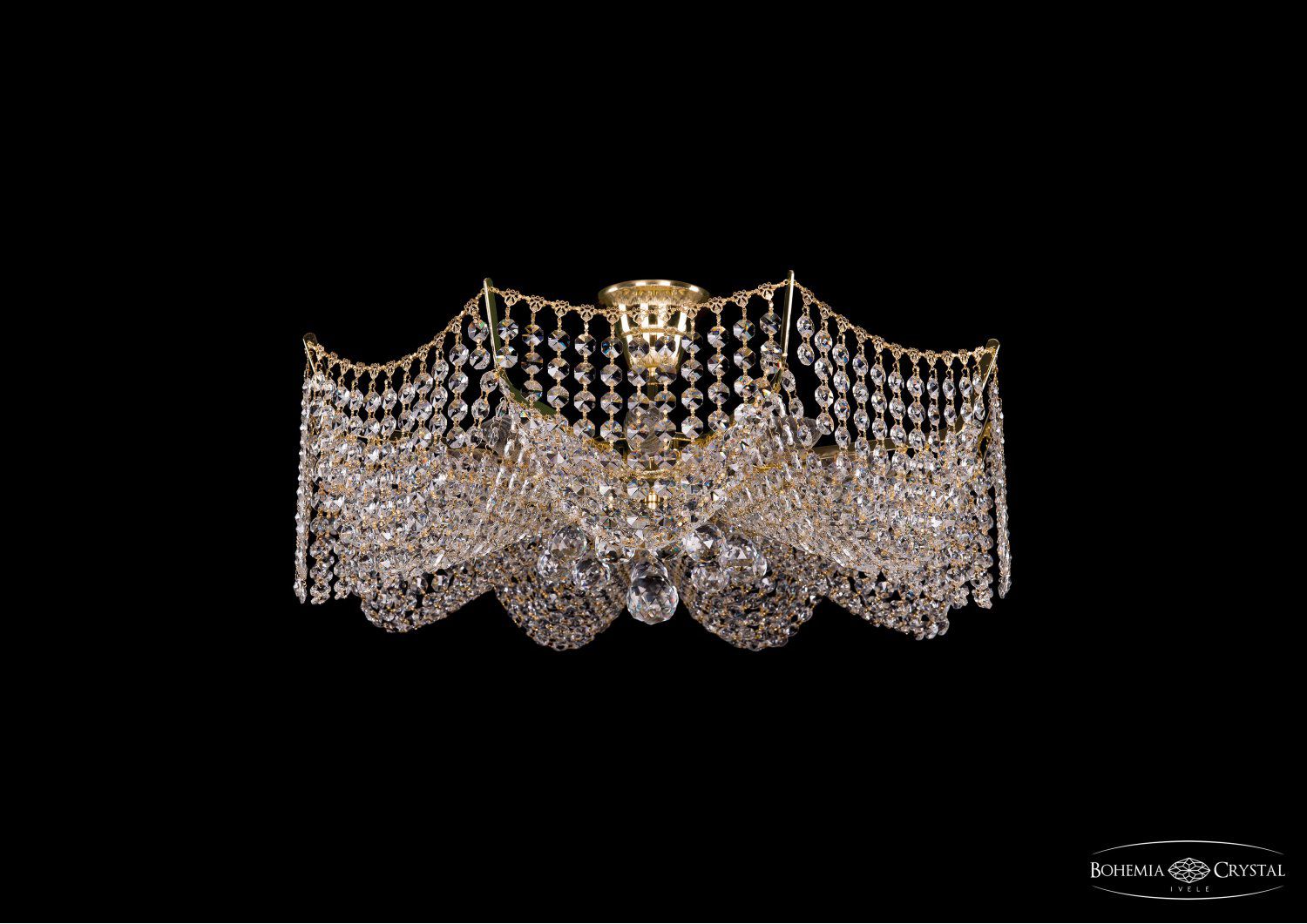 Люстра хрустальная Bohemia Ivele 7708.9.G