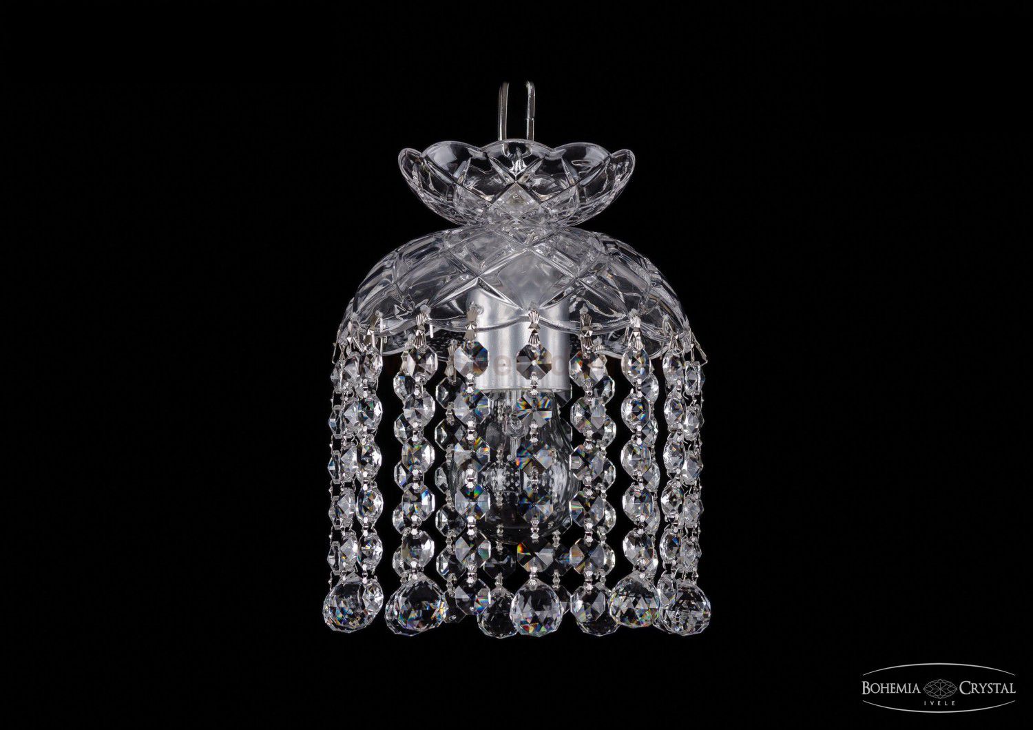 Люстра хрустальная Bohemia Ivele 7715/15/Ni/Balls