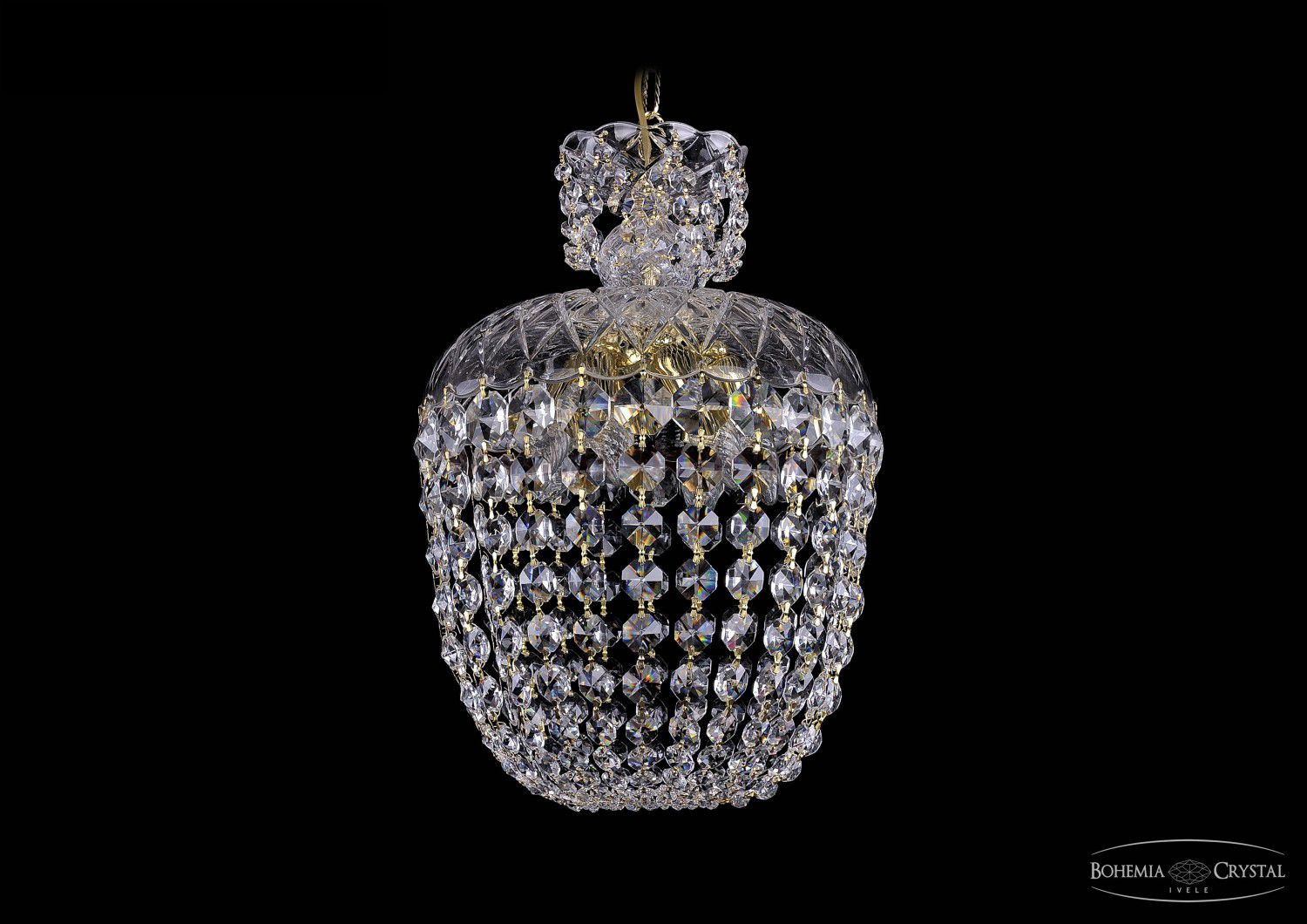 Люстра хрустальная Bohemia Ivele 7710/35/G