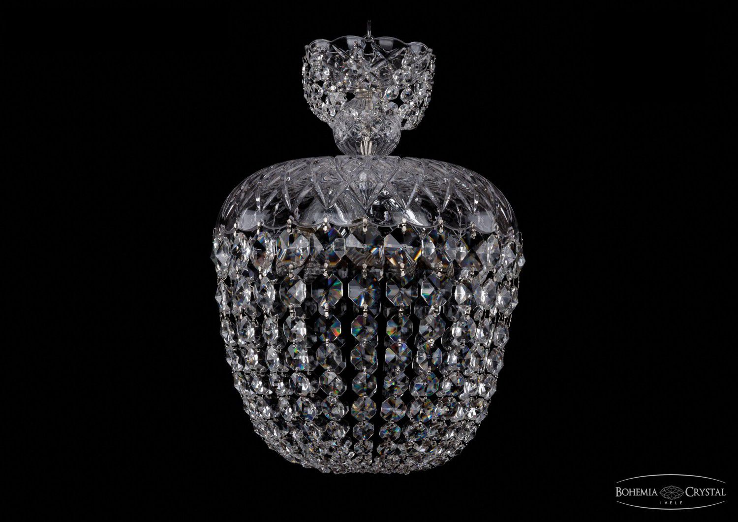 Люстра хрустальная Bohemia Ivele 7710/35/Ni