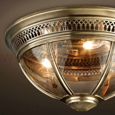 Потолочный светильник Residential 3 ant. brass