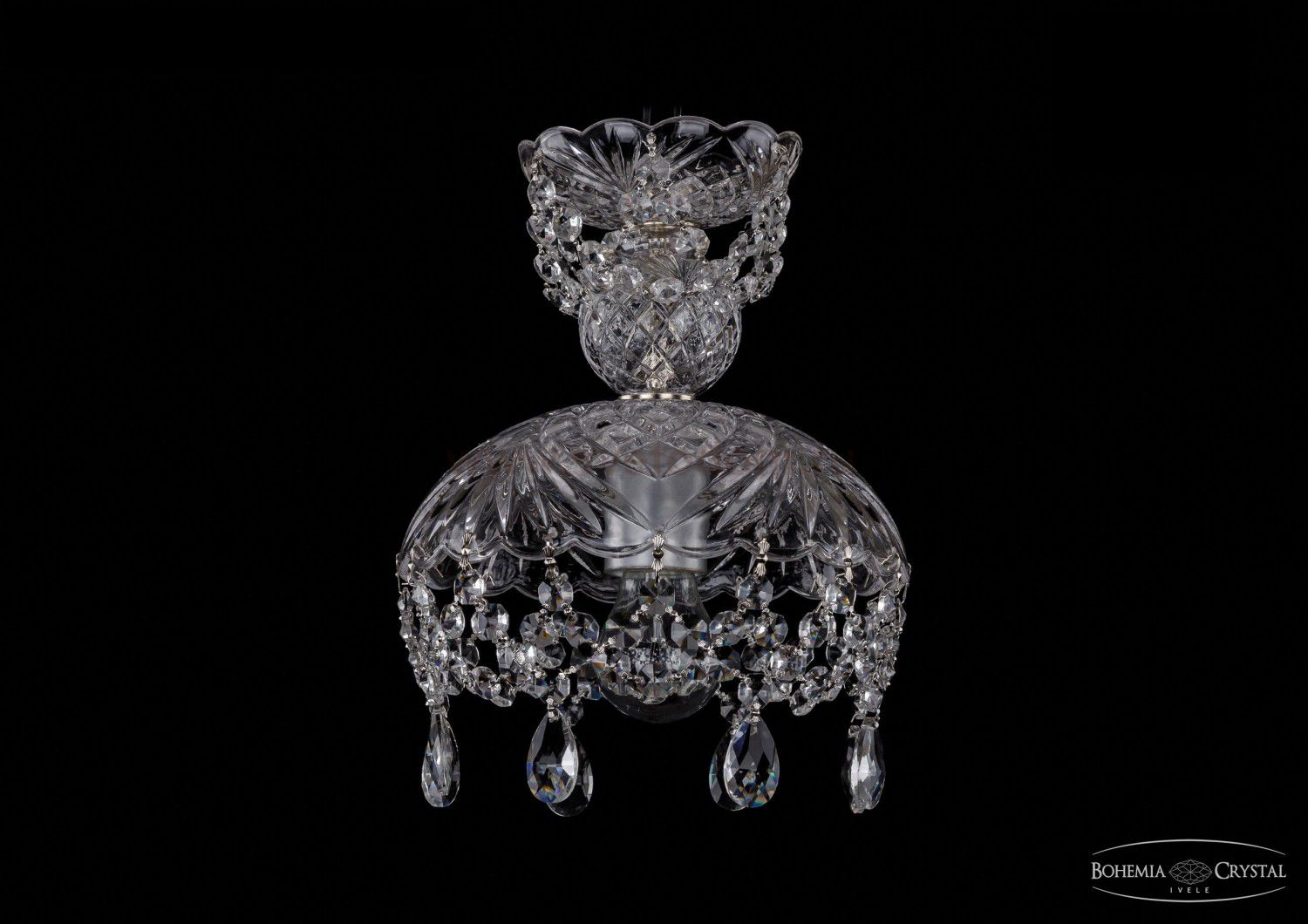 Люстра хрустальная Bohemia Ivele 7715/22/Ni