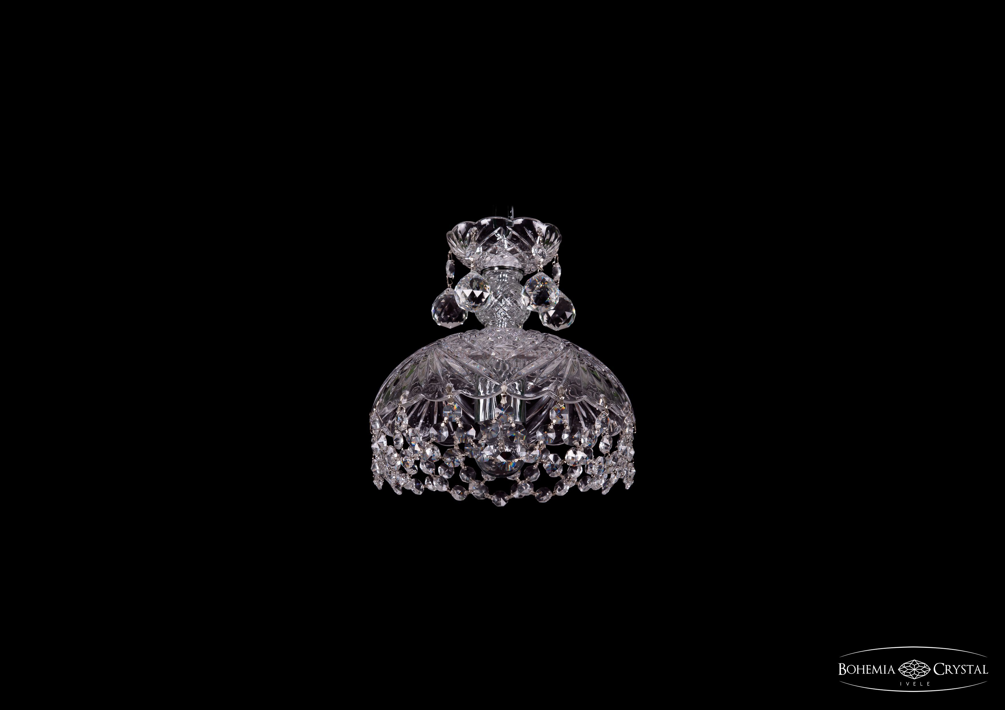 Люстра хрустальная Bohemia Ivele 7715/22/1/Ni/Balls