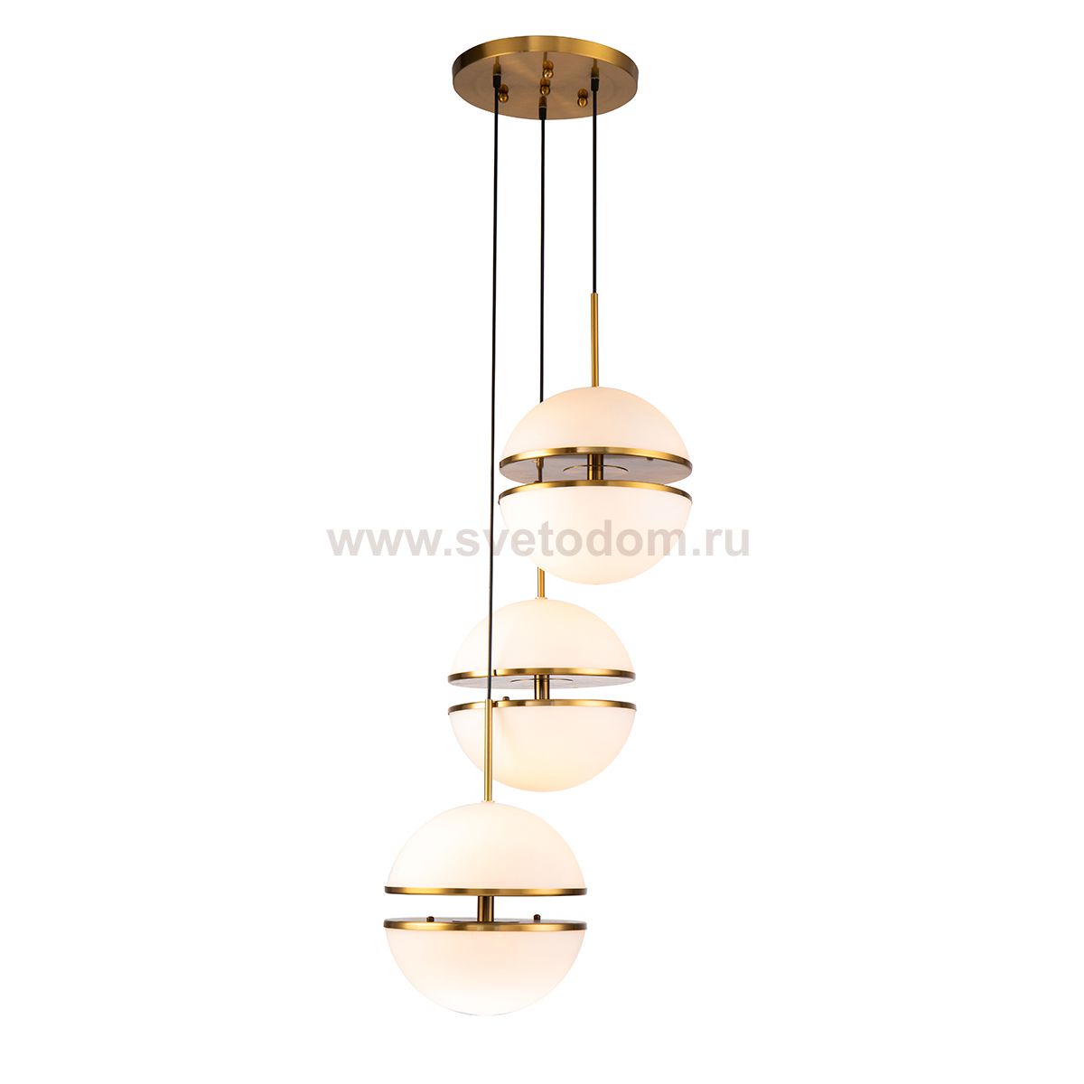 Подвесной светильник Spiridon 3 brass Delight Collection