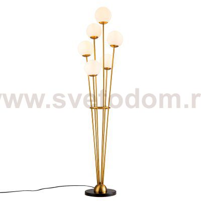 Торшер Tortora brass