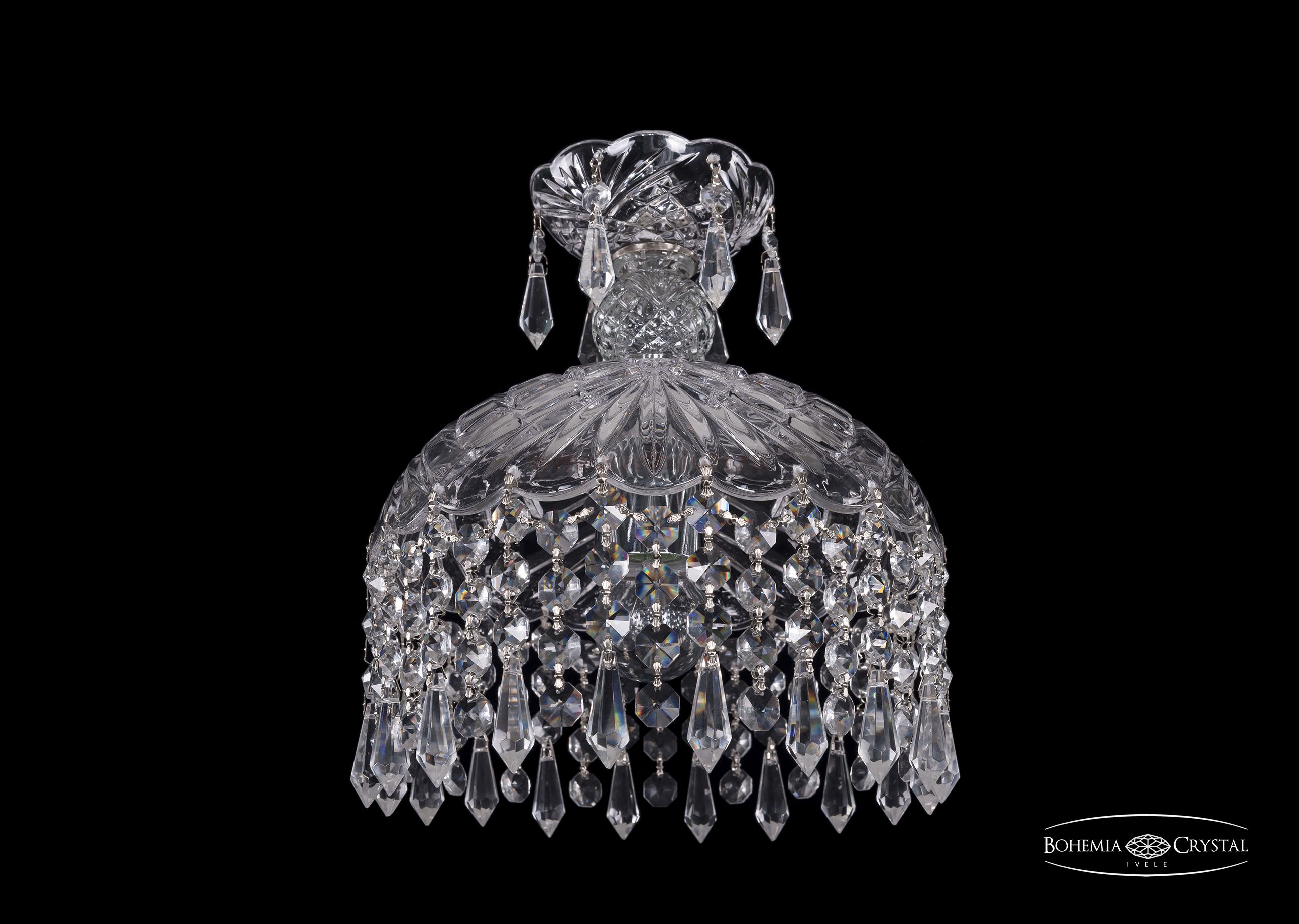 Люстра Bohemia Ivele 7715/22/1/Ni/Drops