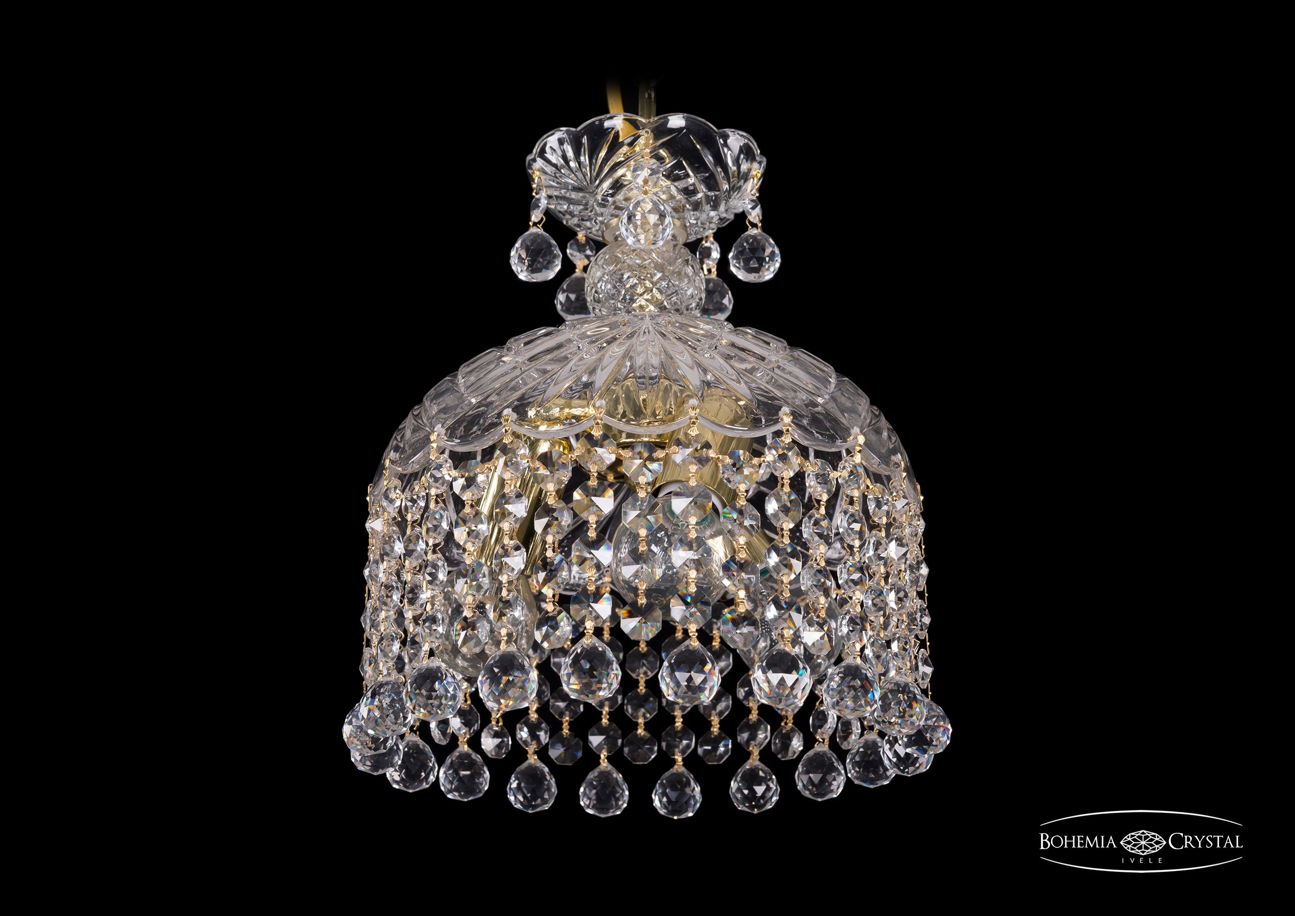 Люстра Bohemia Ivele 7715/22/3/G/Balls