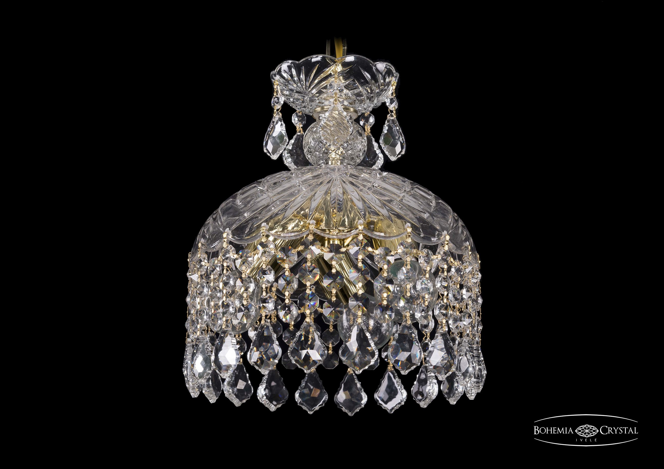 Люстра Bohemia Ivele 7715/22/3/G/Leafs