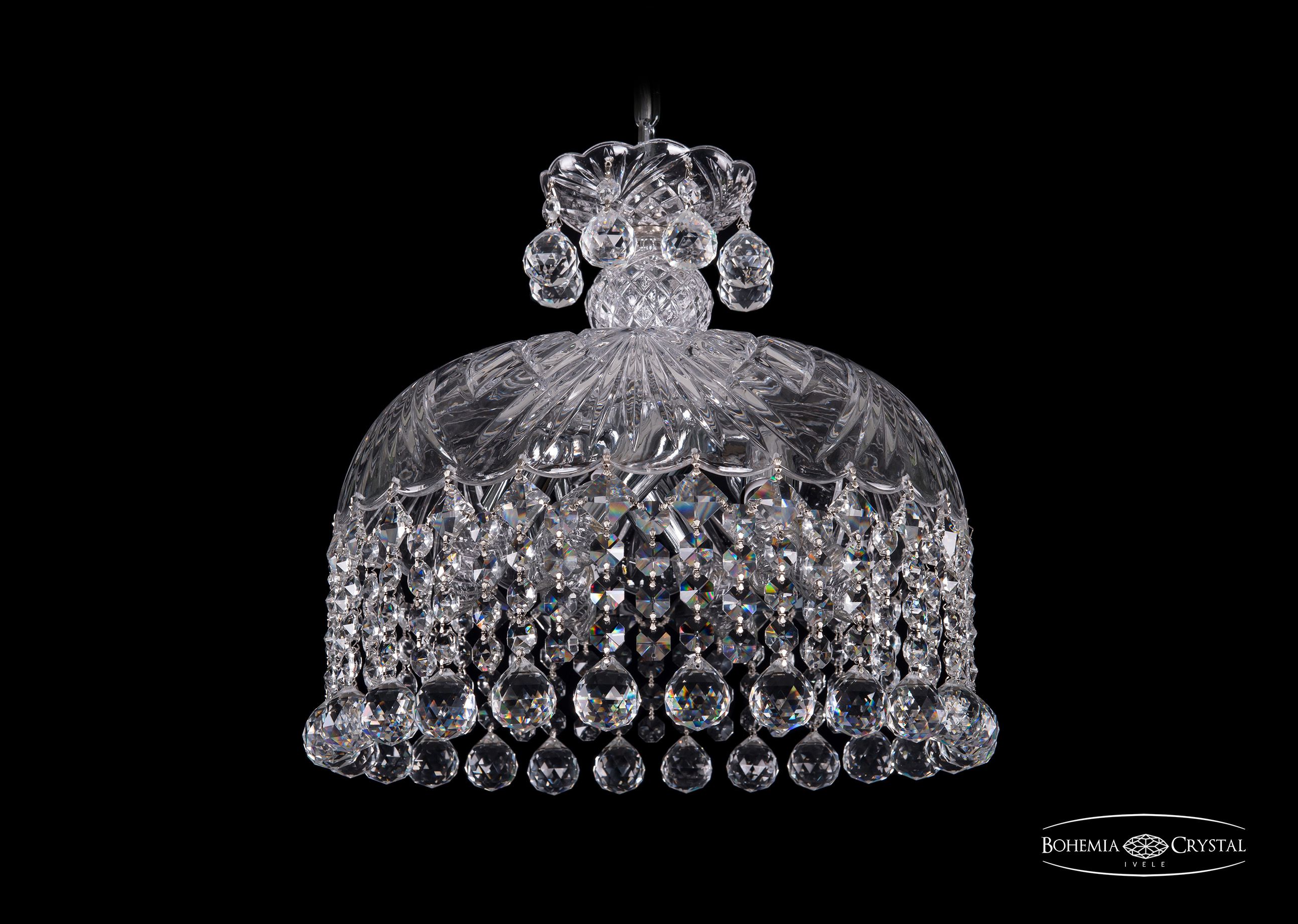 Люстра Bohemia Ivele 7715/35/Ni/Balls