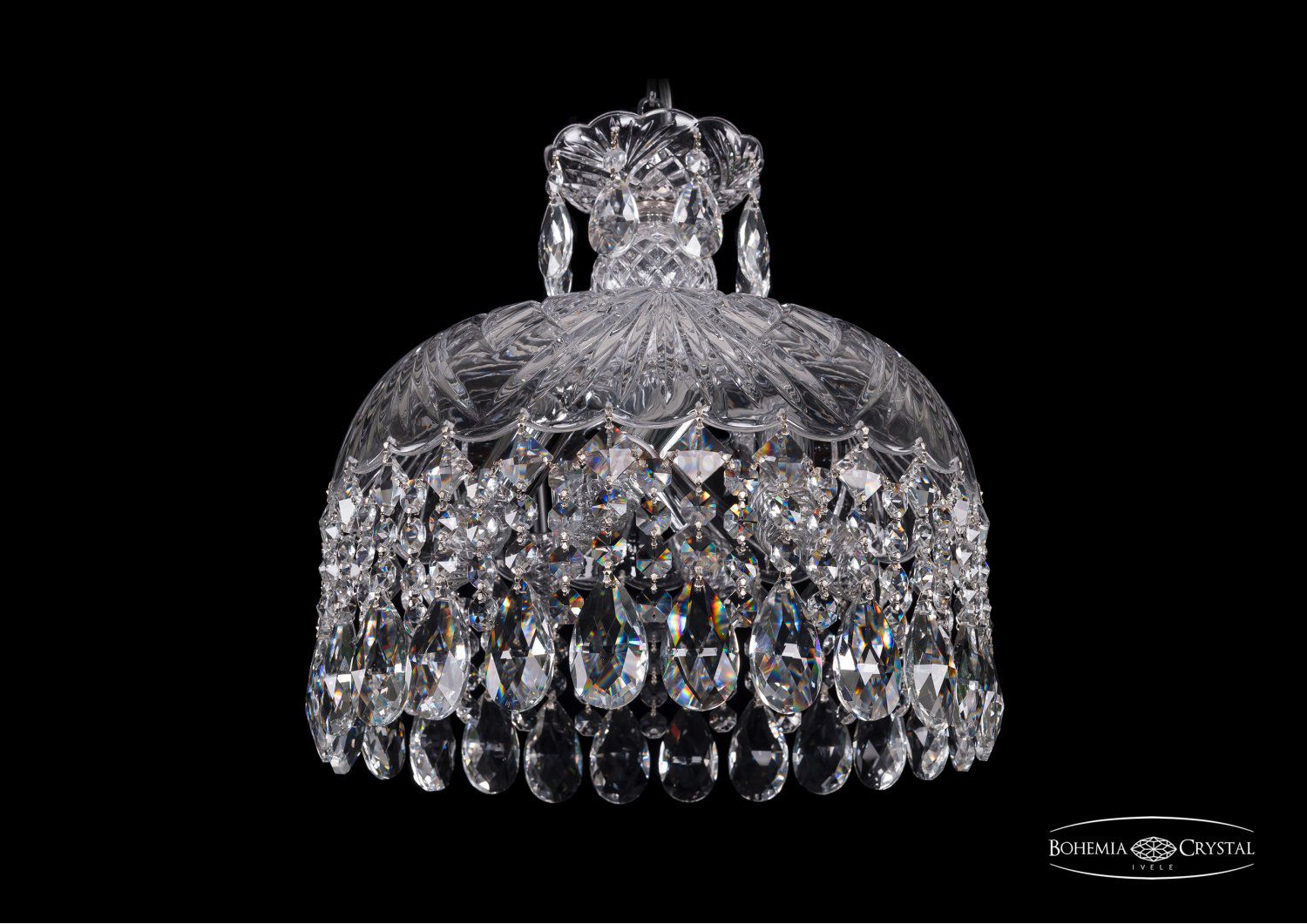 Люстра хрустальная Bohemia Ivele 7715/35/Ni