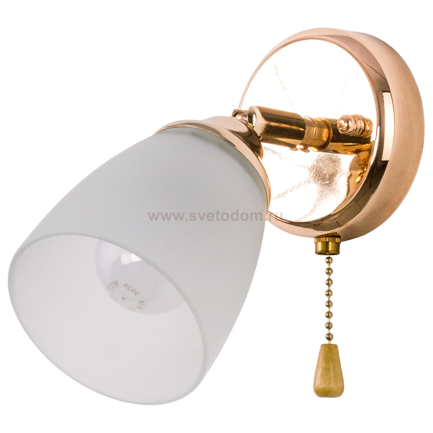 Настенный светильник Экономсвет 7731/1wFG WT*6