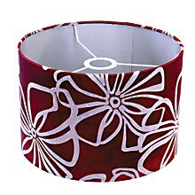 Абажур 7744 red/silver grey