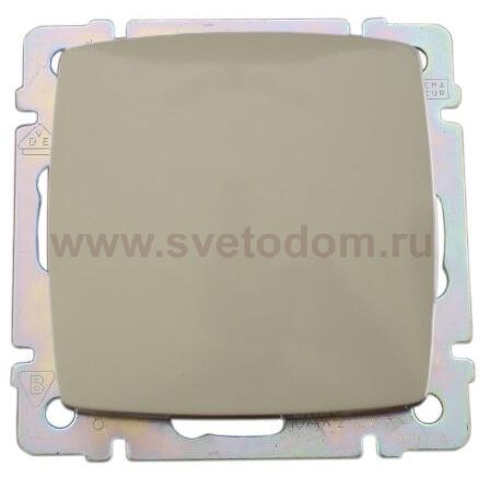 Suno Слоновая кость Выключатель 1 клавишный 774601