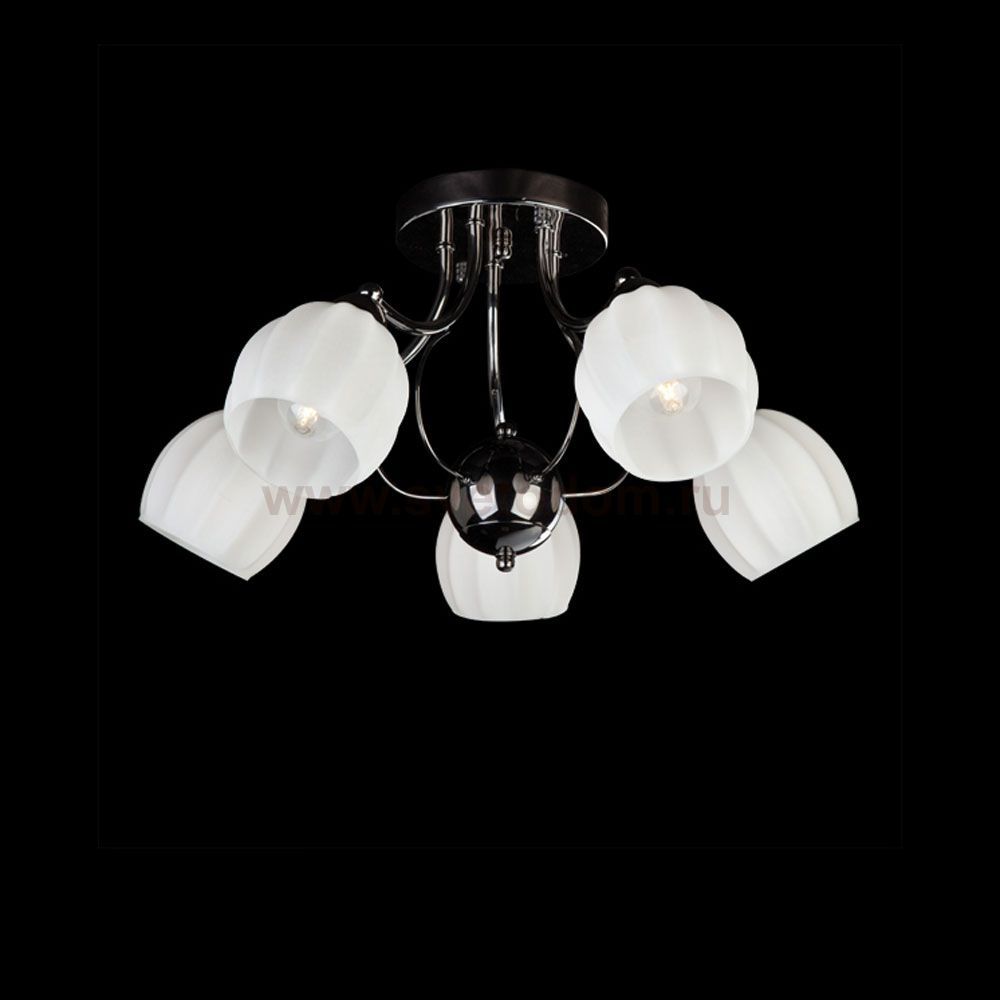 Люстра Eurosvet 7749/5 черный жемчуг