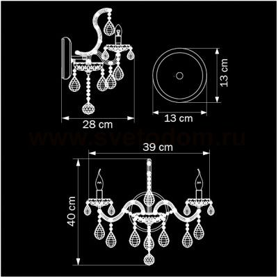 Светильник бра Lightstar 775623 Champa