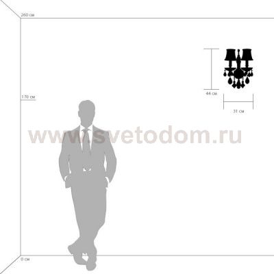 Светильник бра Lightstar 776624 Accia