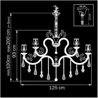 Люстра Lightstar 777264P CARAMELLA