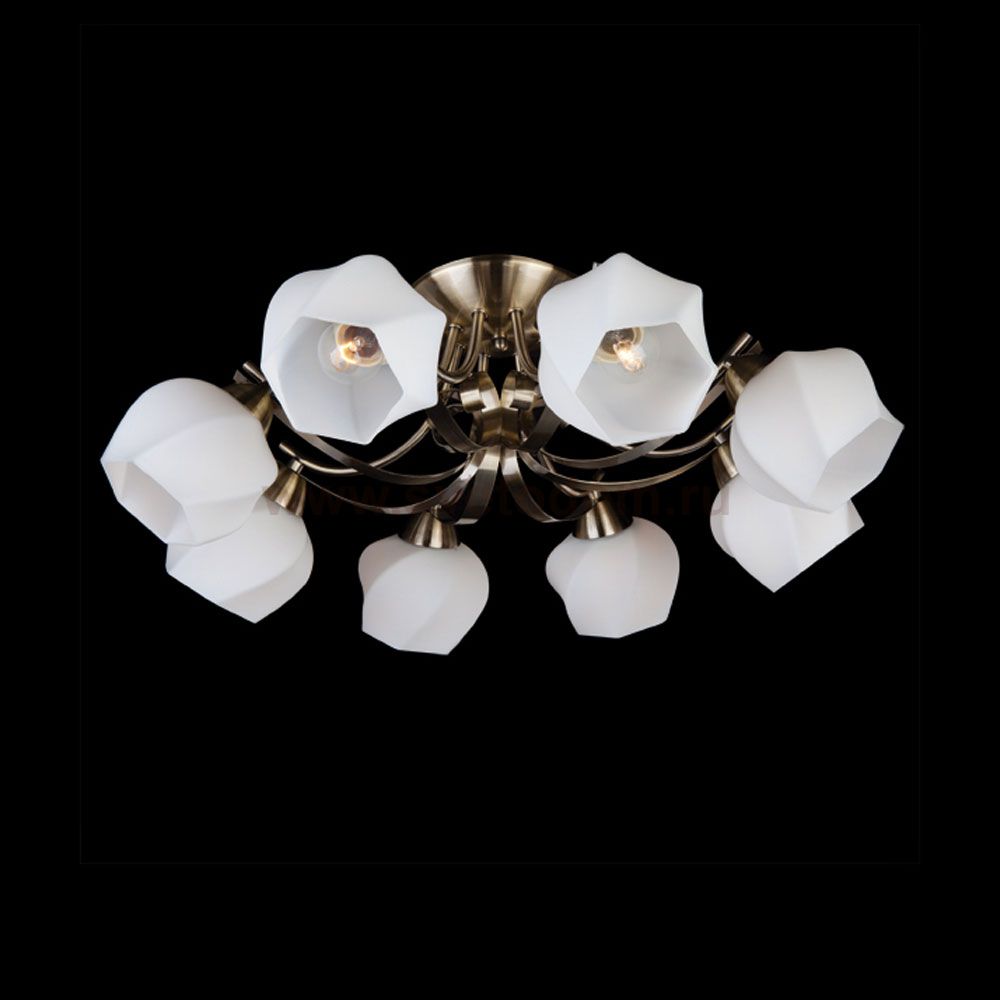 Люстра Eurosvet 7786/8 античная бронза