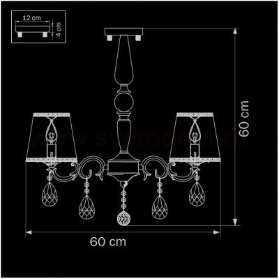 Люстра потолочная Lightstar 779568 Engenuo