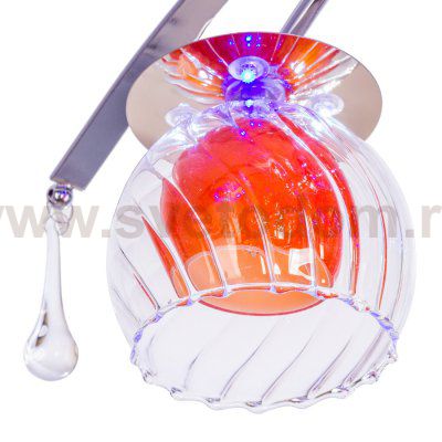 Светильник ЭкономСвет 7795/7CR RC WTBLLED