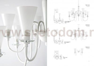 Люстра подвесная Lightstar 780100 Torcia