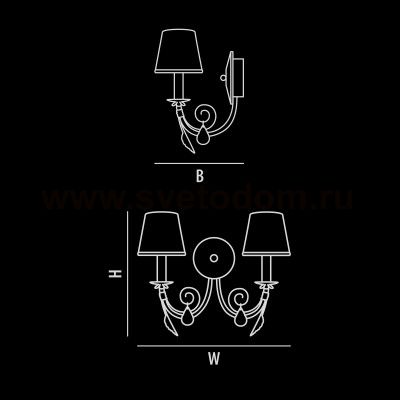 Светильник бра Lightstar 781622 Modesto