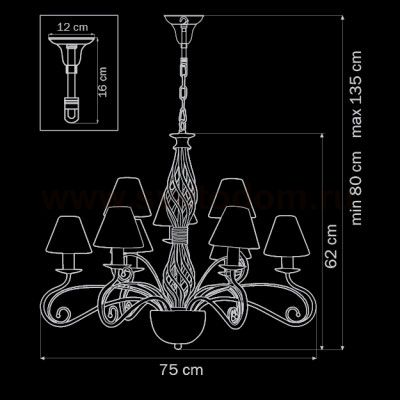 Люстра Lightstar 782090 ESEDRA