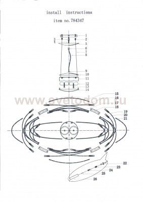 Люстра подвесная Lightstar 784347 Ovale