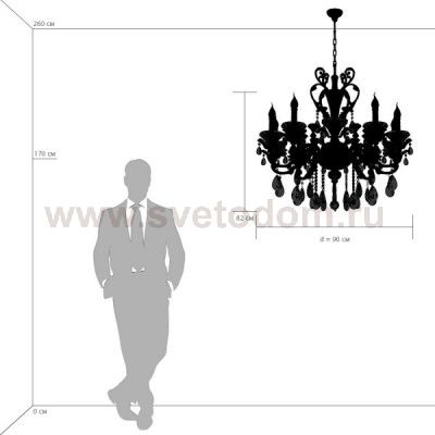 Люстра подвесная Lightstar 786102 AMPOLLO