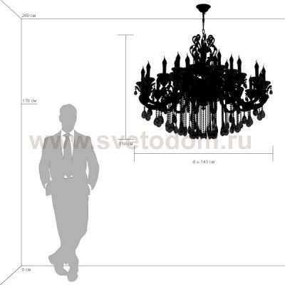 Люстра подвесная Lightstar 786242 Ampollo
