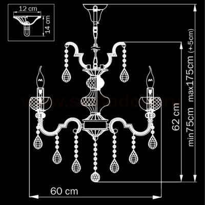 Люстра подвесная Lightstar 787062 Montare