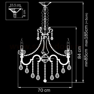 Люстра Lightstar 787082C MONTARE