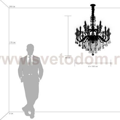 Люстра подвесная Lightstar 787182 Montare