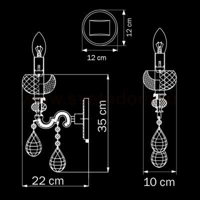 Светильник бра Lightstar 787612 Montare