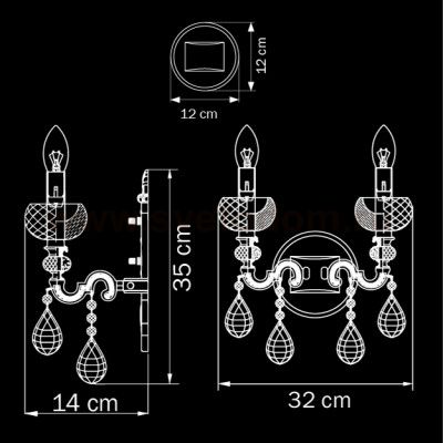 Светильник бра Lightstar 787622 Montare