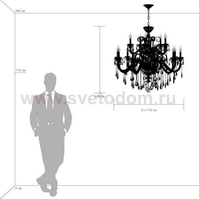 Люстра подвесная Lightstar 788152 Lusso