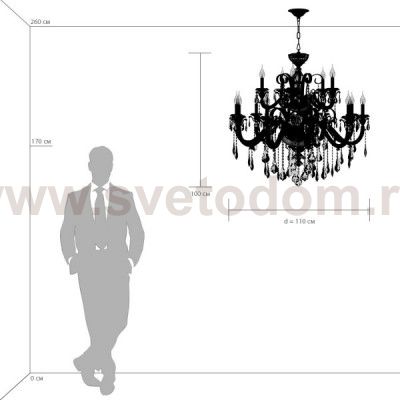 Люстра подвесная Lightstar 788154 Lusso