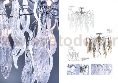 Люстра потолочная Lightstar 793124 Vetro cristallo