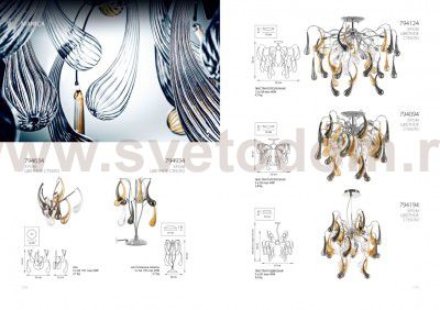 Светильник бра Lightstar 794634 Manica