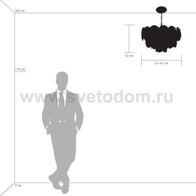 Люстра подвесная Lightstar 797134 Circo