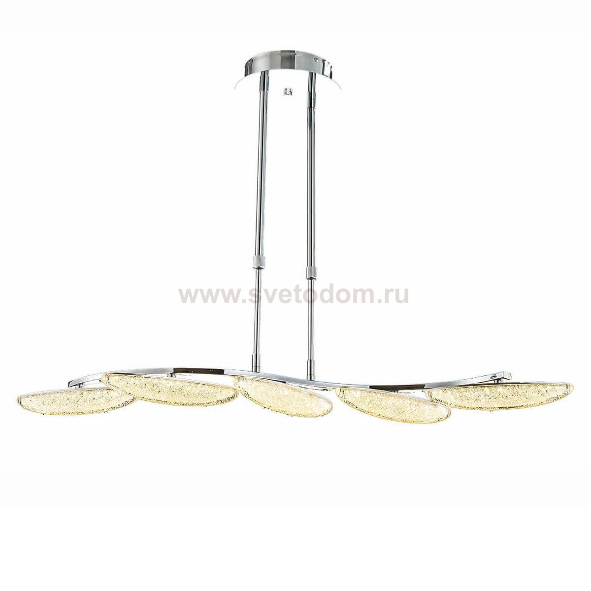 Подвесной светильник ТИОНИТ хром h60 w80*25 Led 35W (3000К) Kink light 7973