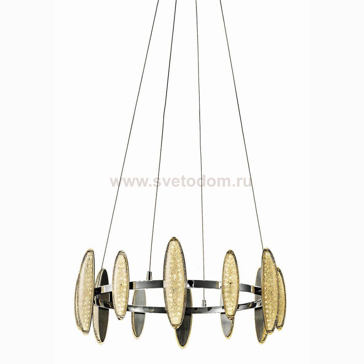 Подвесной светильник ТИОНИТ хром h120 d60 Led 72W (3000К) Kink light 7976